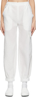 Белые брюки Matelassé Jackson Cecilie Bahnsen