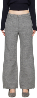 Серые брюки с круглым вырезом TheOpen Product