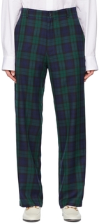Зеленые брюки из полиэстера Manors Golf