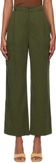 Зеленые брюки Джексона Reformation
