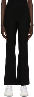 Черные расклешенные брюки Lajas Gauge81