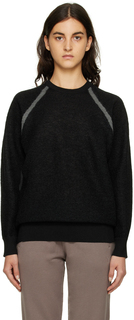 Черный классический прозрачный свитер Y-3