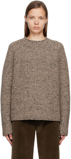 Бежевый свитер в стиле кантри Totême Toteme