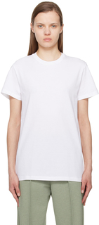 Белая базовая футболка Jil Sander