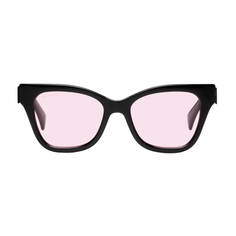 Солнцезащитные очки Gucci Cat-Eye, черный/розовый