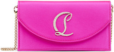 Розовая сумка через плечо Loubi54 Christian Louboutin
