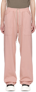 Розовые брюки MT Lounge Rick Owens Drkshdw