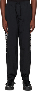 Черные брюки для отдыха с вышивкой NECKFACE Edition WACKO MARIA