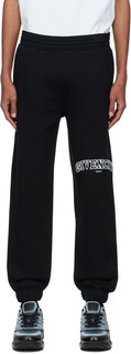 Черные хлопковые брюки для отдыха Givenchy