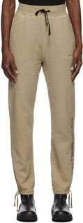 Светло-коричневые брюки с логотипом 1017 ALYX 9SM