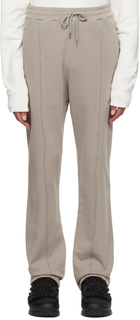 Серо-коричневые брюки Lounge с защипами 424 Suncoat Girl