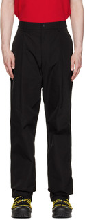 Черные брюки из полиэстера Moncler