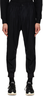 Черные брюки-карго с манжетами Y-3