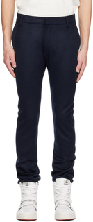 Темно-синие брюки с четырьмя карманами Frenckenberger