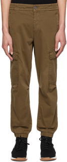 Коричневые брюки карго Sisla-1 BOSS