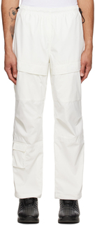 Белые брюки карго Beresford Burberry