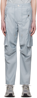 Эксклюзивные серые брюки карго SSENSE Feng Chen Wang