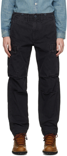 Черные брюки карго Surplus RRL