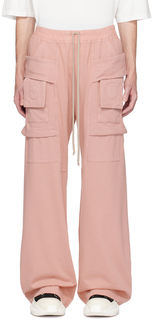 Розовые брюки карго Creatch Rick Owens Drkshdw