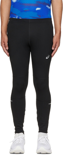 Черные спортивные брюки из полиэстера Asics