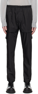 Черные брюки карго с пряжкой Givenchy