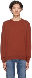 Красный кашемировый свитер ZEGNA
