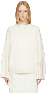 Off-White вязаный свитер с монограммой Totême Toteme