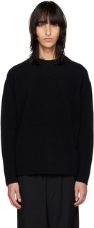 Черный двойной свитер Isabel Benenato