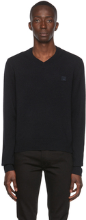 Черный шерстяной свитер Acne Studios