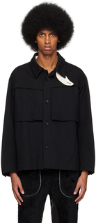 Черная куртка с потайными карманами CCP