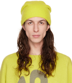 Желтая кашемировая шапка Frenckenberger