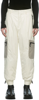 Белые брюки карго Neve Giorgio Armani