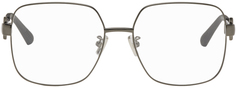 Квадратные очки цвета пушечной бронзы Bottega Veneta