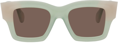 Зеленые солнцезащитные очки Le Splash &apos;Les Lunettes Baci&apos; Jacquemus