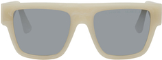 Бежевые высокие солнцезащитные очки Type 01 Limited Edition Clean Waves
