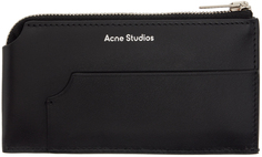 Черный кошелек на молнии Acne Studios