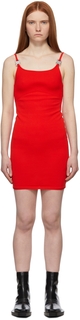 Красное вязаное платье в стиле диско 1017 ALYX 9SM