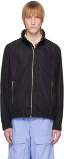 Черная куртка с капюшоном Dries Van Noten