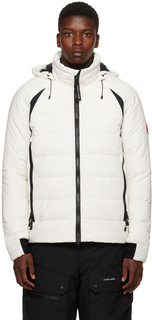 Белый пуховик Hybridge Base Canada Goose