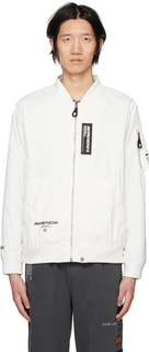 Легкая куртка-бомбер Off-White Now AAPE by A Bathing Ape