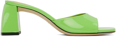 Эксклюзивные зеленые туфли без задника SSENSE Romy BY FAR
