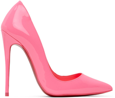 Розовые туфли на каблуках So Kate 120 Christian Louboutin