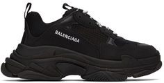 Черно-белые кроссовки Triple S Balenciaga