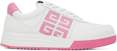 Бело-розовые кроссовки G4 Givenchy