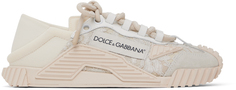 Бежевые кроссовки NS1 Dolce &amp; Gabbana