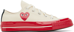 Кроссовки Off-White Converse Edition Chuck 70 Comme des Garçons Play