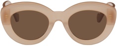 Розовые солнцезащитные очки Butterfly Anagram Loewe