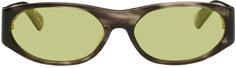 Серые солнцезащитные очки Eddie Kyu FLATLIST EYEWEAR