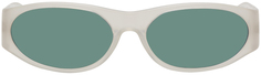 Белые солнцезащитные очки Eddie Kyu FLATLIST EYEWEAR