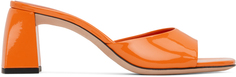 Оранжевые туфли без задника Romy BY FAR